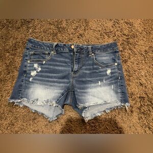 American Eagle midi Jean shorts